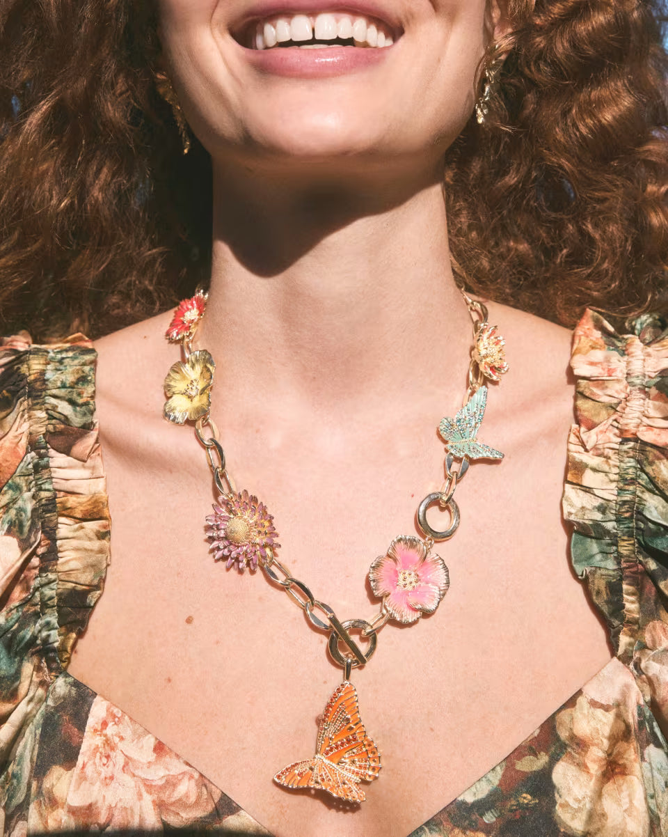 Cailey Gold Statement Necklace