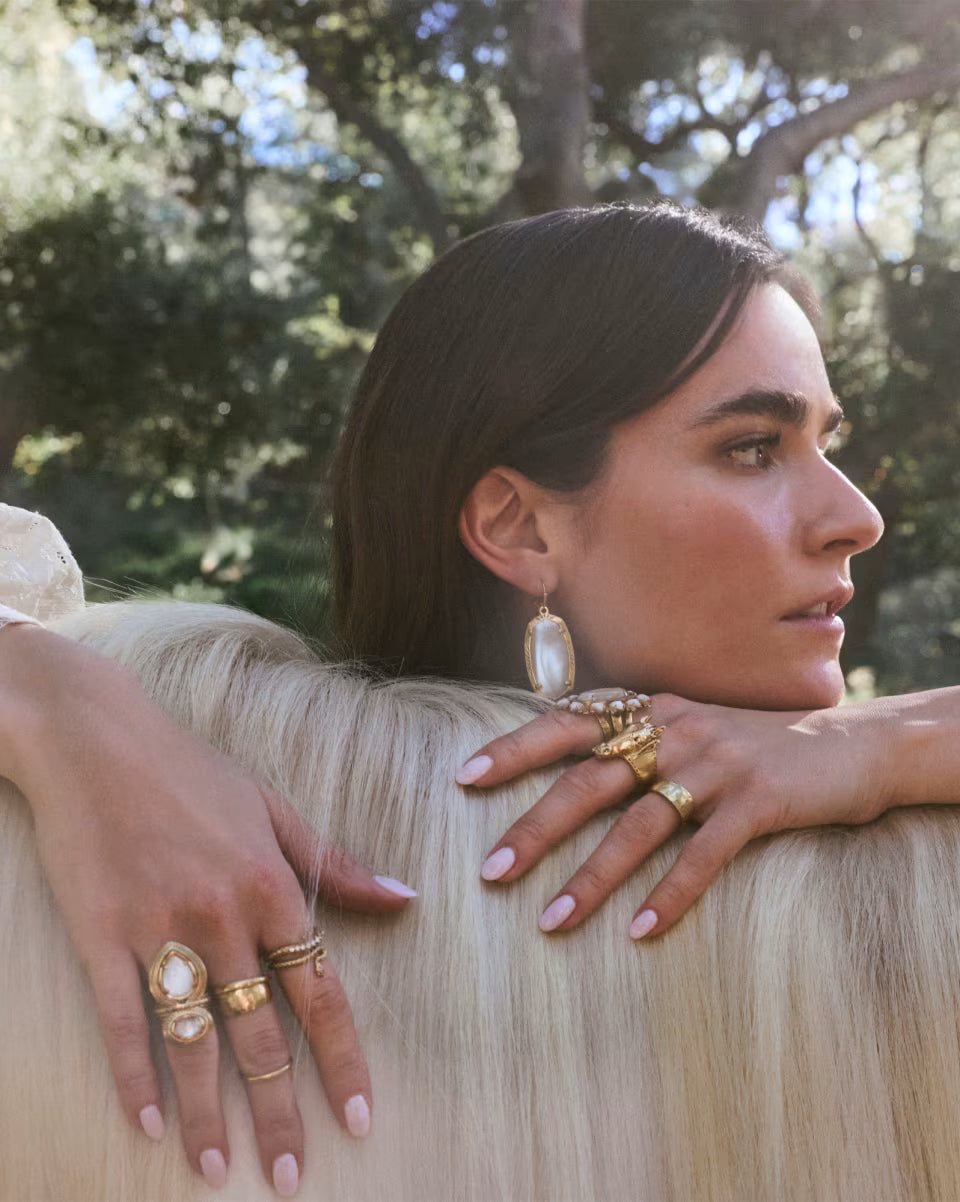 Beau Cocktail Ring in Vintage Silver