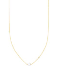 Cathleen 14k Yellow Gold Pendant Necklace Freshwater Cultured Pearl