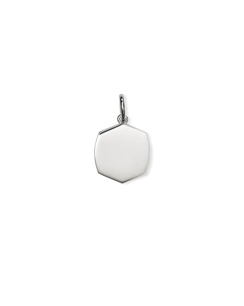 Davis Small Charm in Sterling Silver