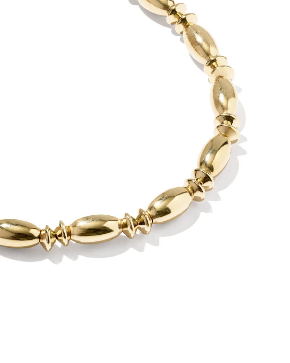 Miriam Large Bead 14k Gold-Filled Stretch Bracelet