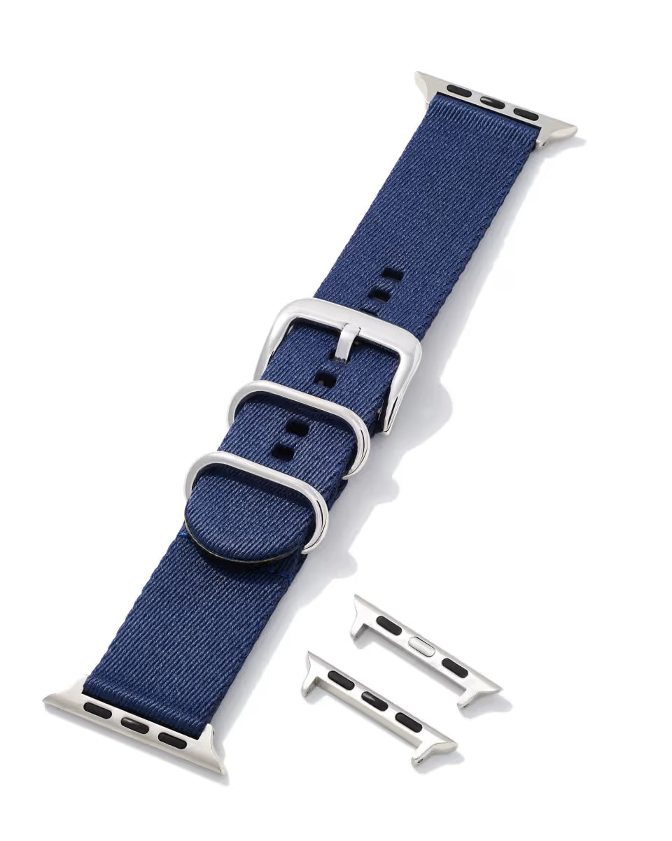 Kenneth Nylon Watch Band in Black