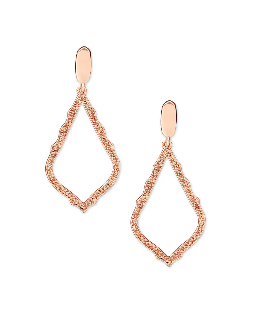 Sophia Clip-On Drop Earrings in Silver