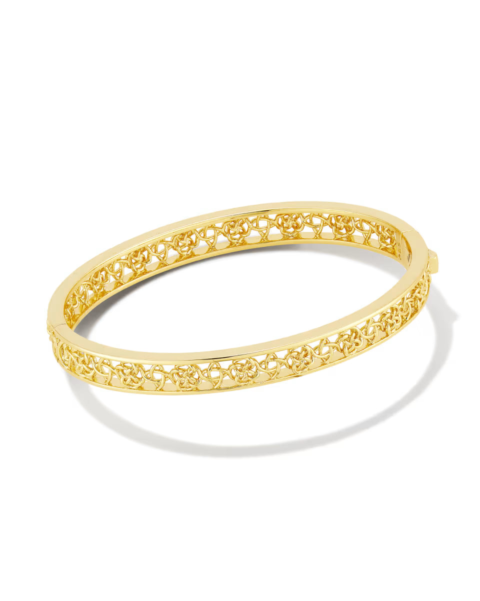 Kelly Bangle Bracelet in Silver
