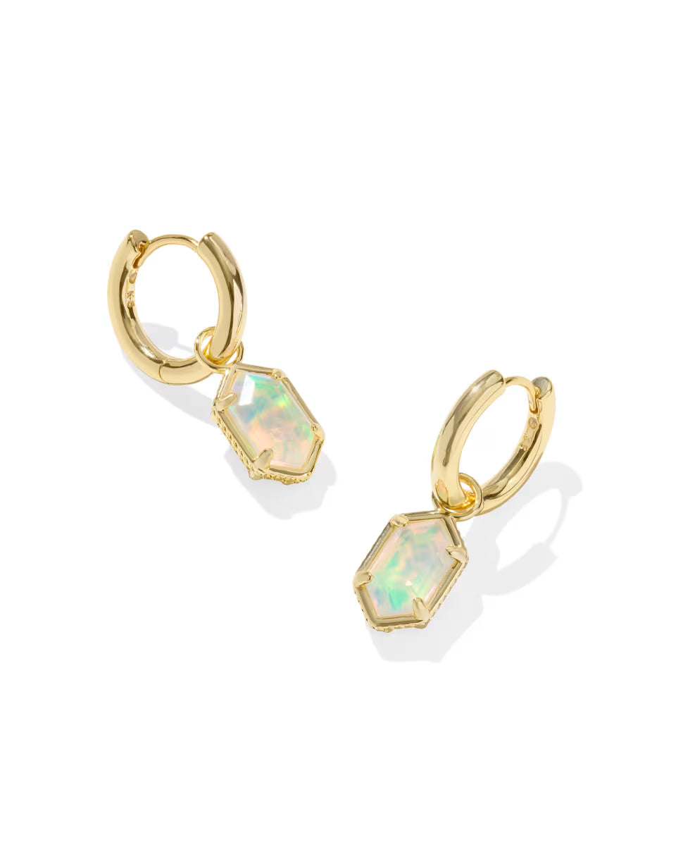 Hallie Gold Huggie Earrings