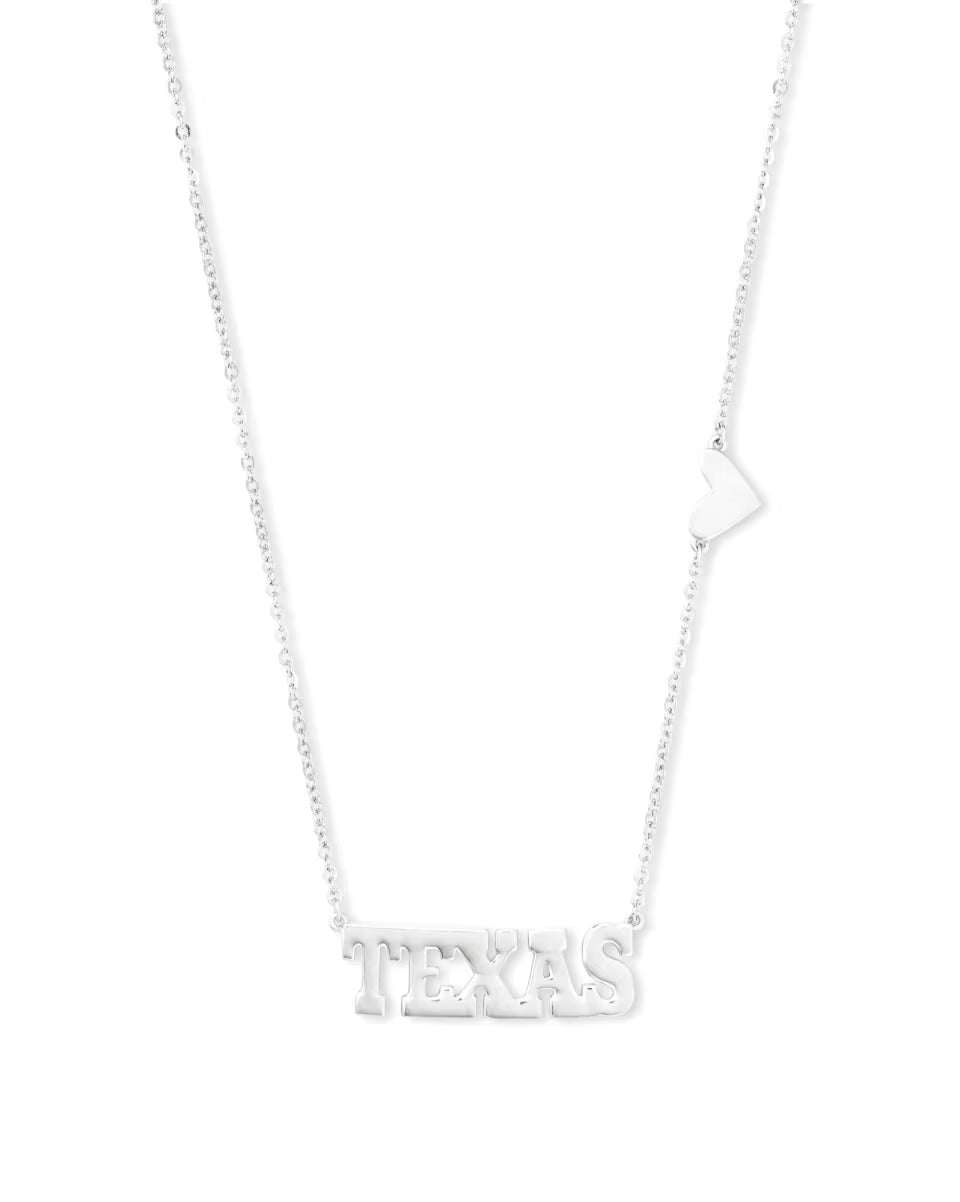 Texas Pendant Necklace in 18k Gold Vermeil