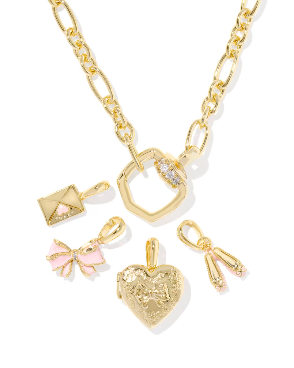Kendra Scott x LoveShackFancy Gold Charm Necklace