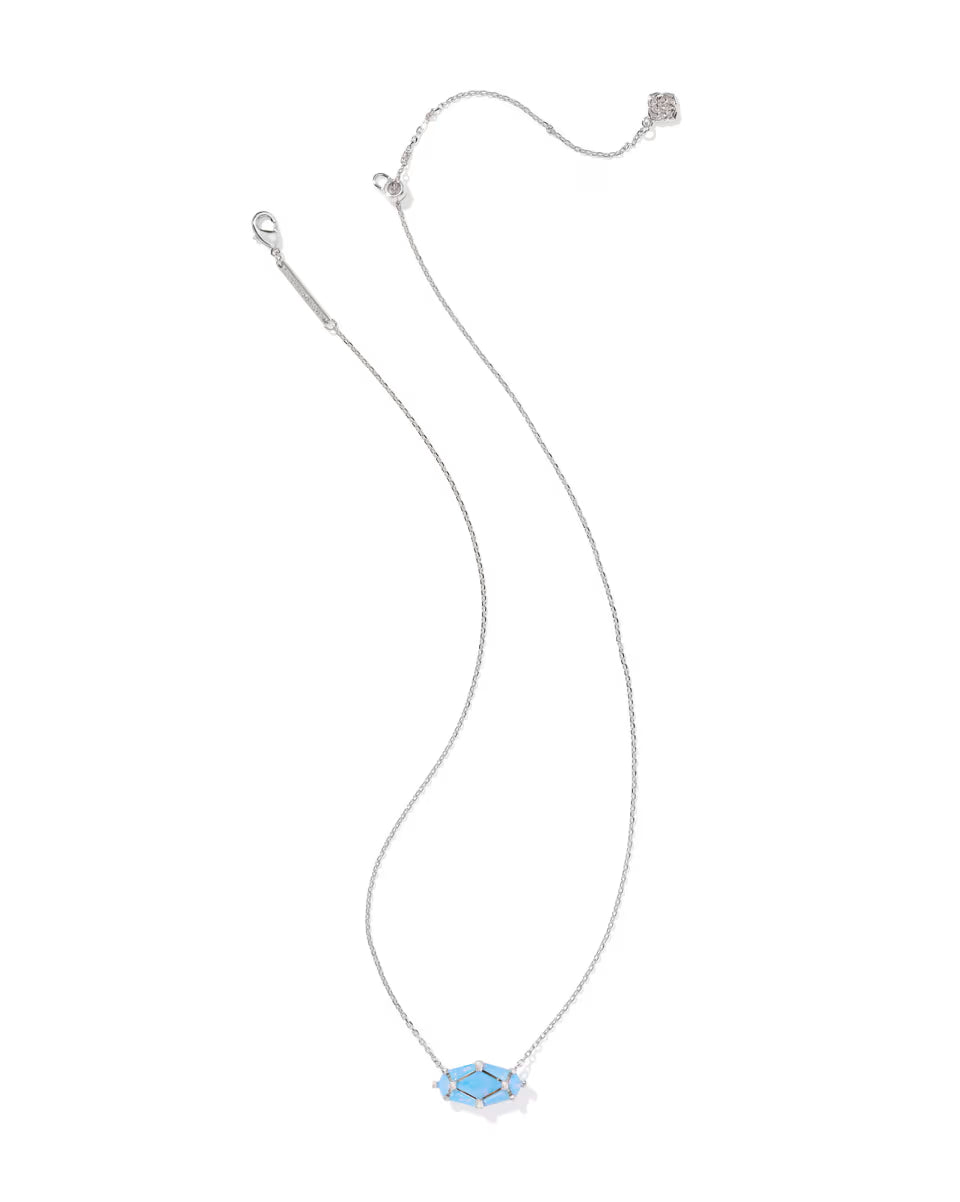 Lindy Rae Elisa Silver Short Pendant Necklace