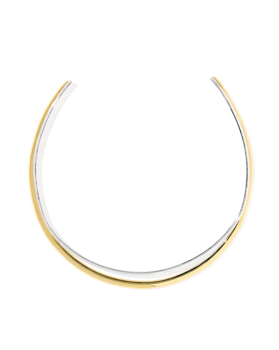 Meg Mixed Metal Double Collar Necklace