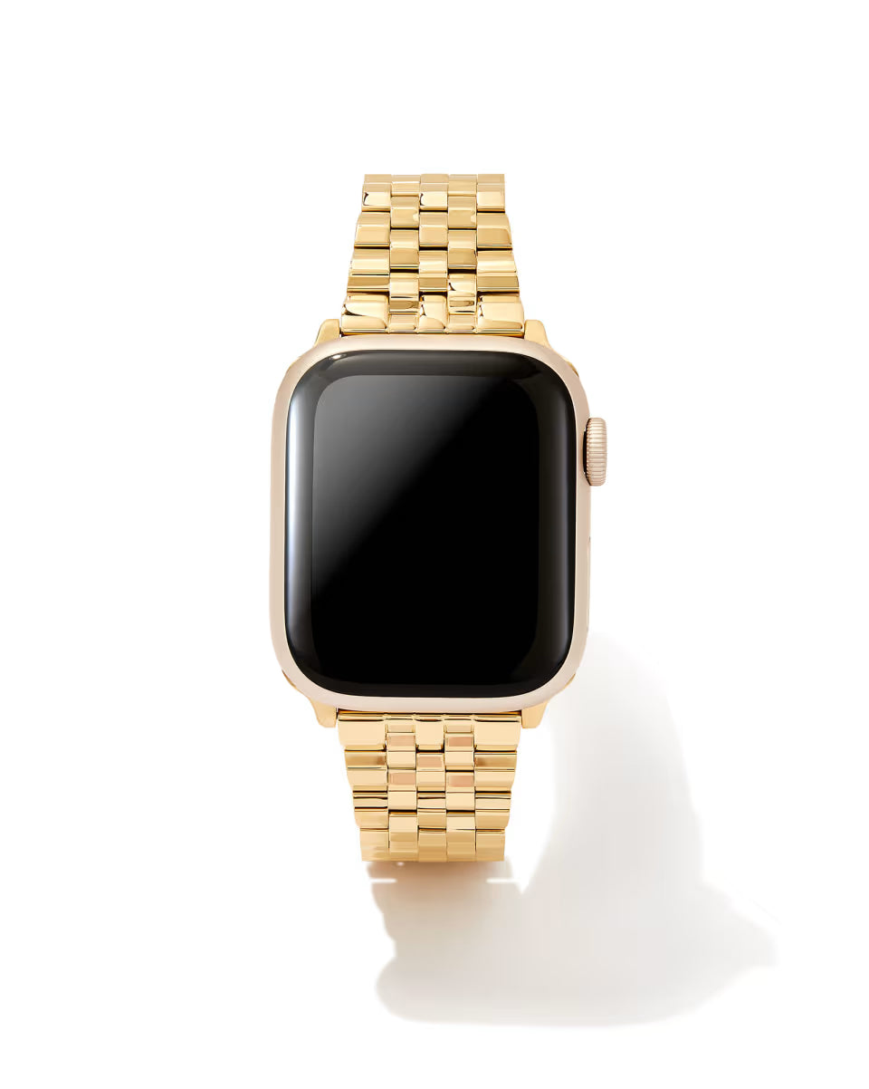 Alex 5 Link Watch Band in Iridescent Stainless Steel