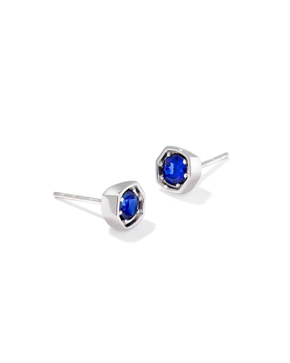 0.36 ct Lab Grown Gemstone Davie 14k Yellow Gold Stud Earrings