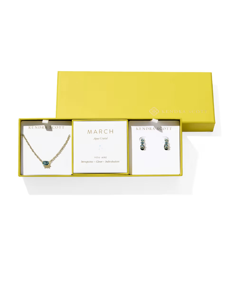 Cailin Gold Birthstone Gift Set of 2