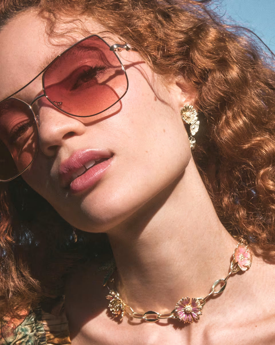 Cailey Gold Statement Necklace