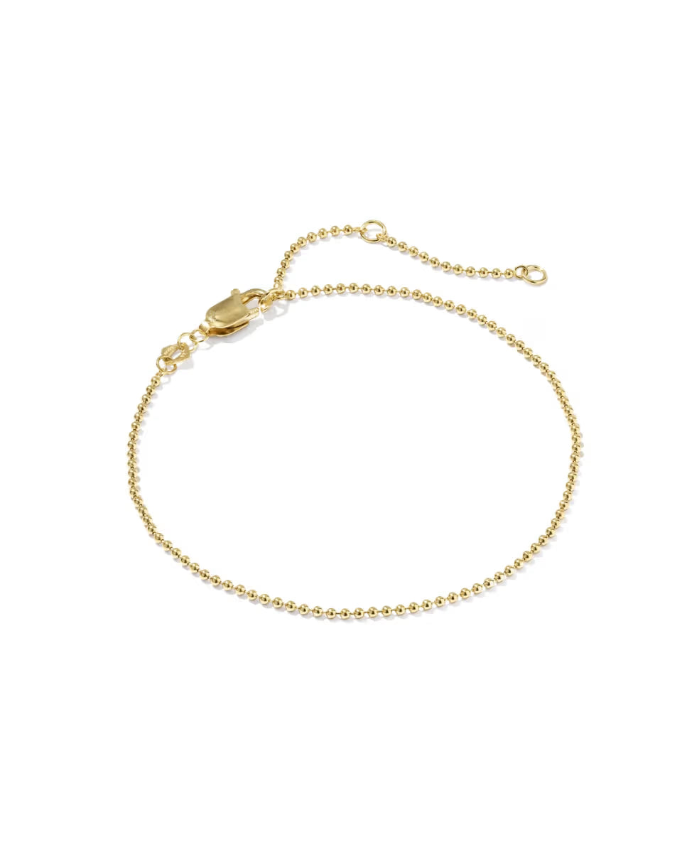 Cheryl Beaded 14k Gold-Filled Chain Bracelet