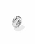 Textured 18k Gold Vermeil Spacer Charm