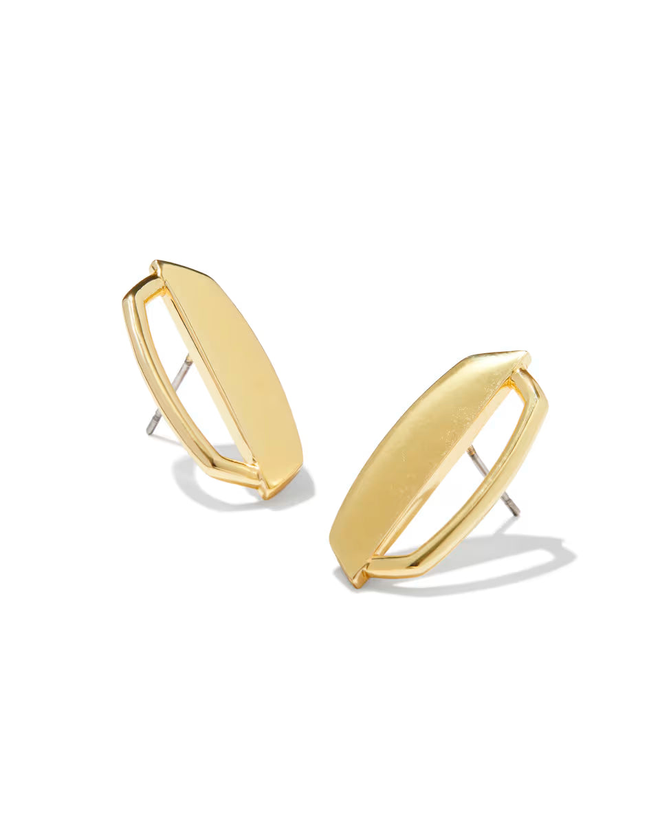 Murphy Stud Earrings in Gold