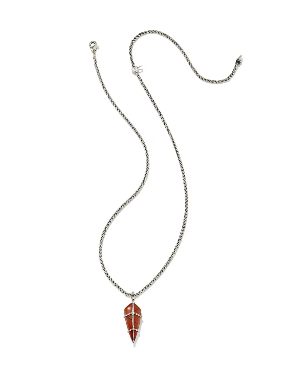 Trinity Vintage Silver Short Pendant Necklace