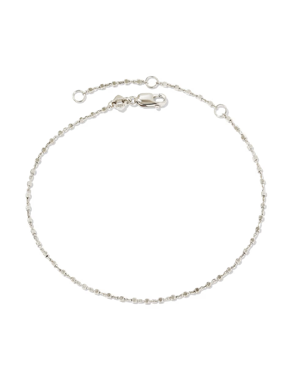 Beaded Satellite Chain Bracelet in 18k Gold Vermeil