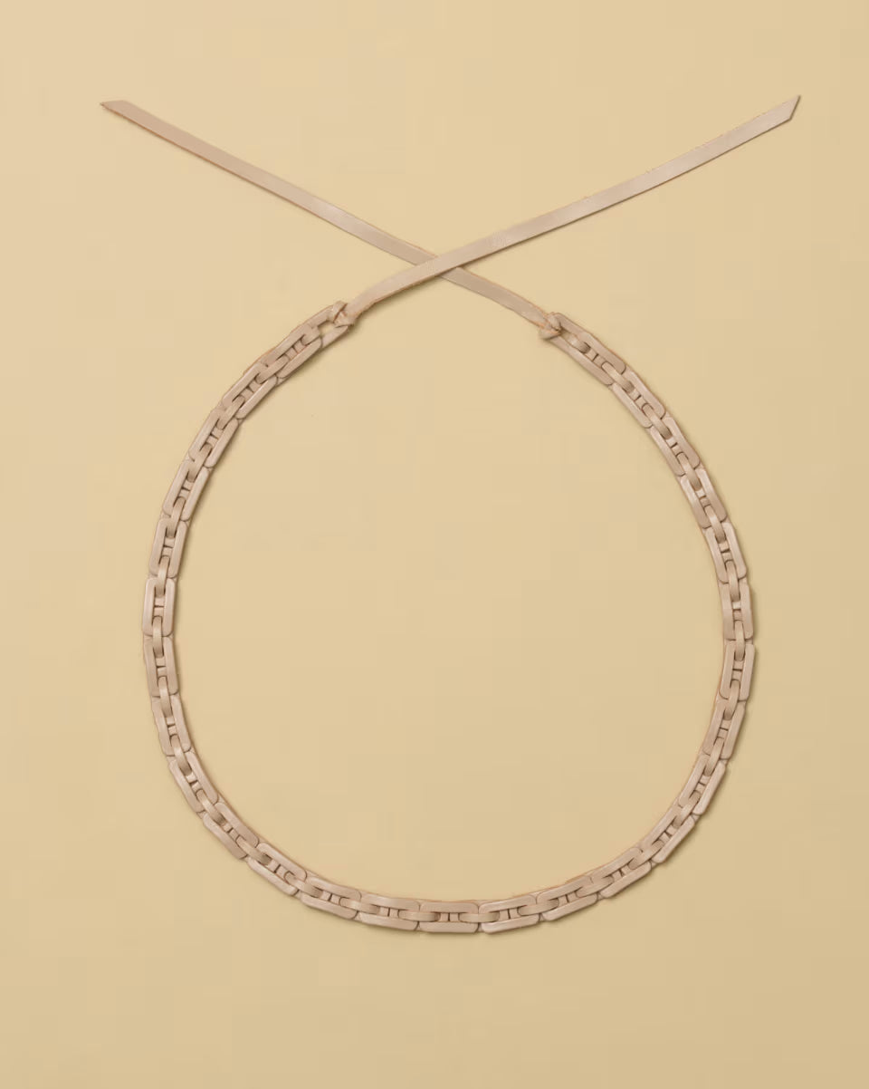 Leather Link Hat Band