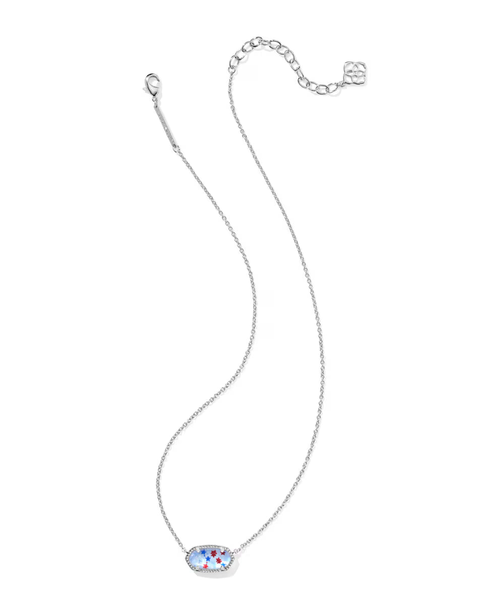 Elisa Silver Pendant Necklace