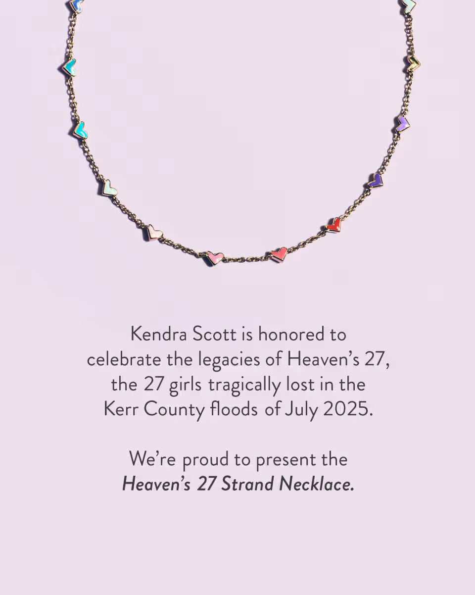 Heaven’s 27 Gold Strand Necklace