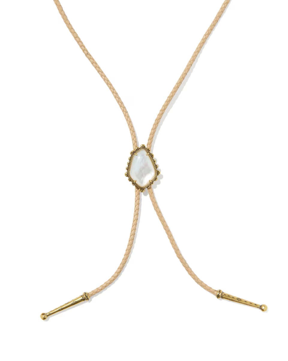 Ellery Vintage Silver Bolo Necklace