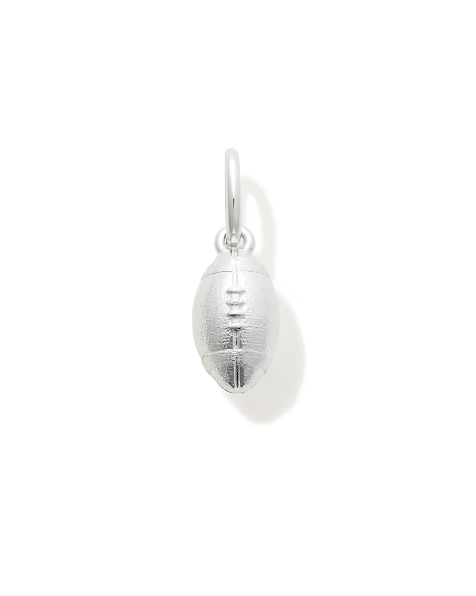 Metal Football Charm in 18k Gold Vermeil