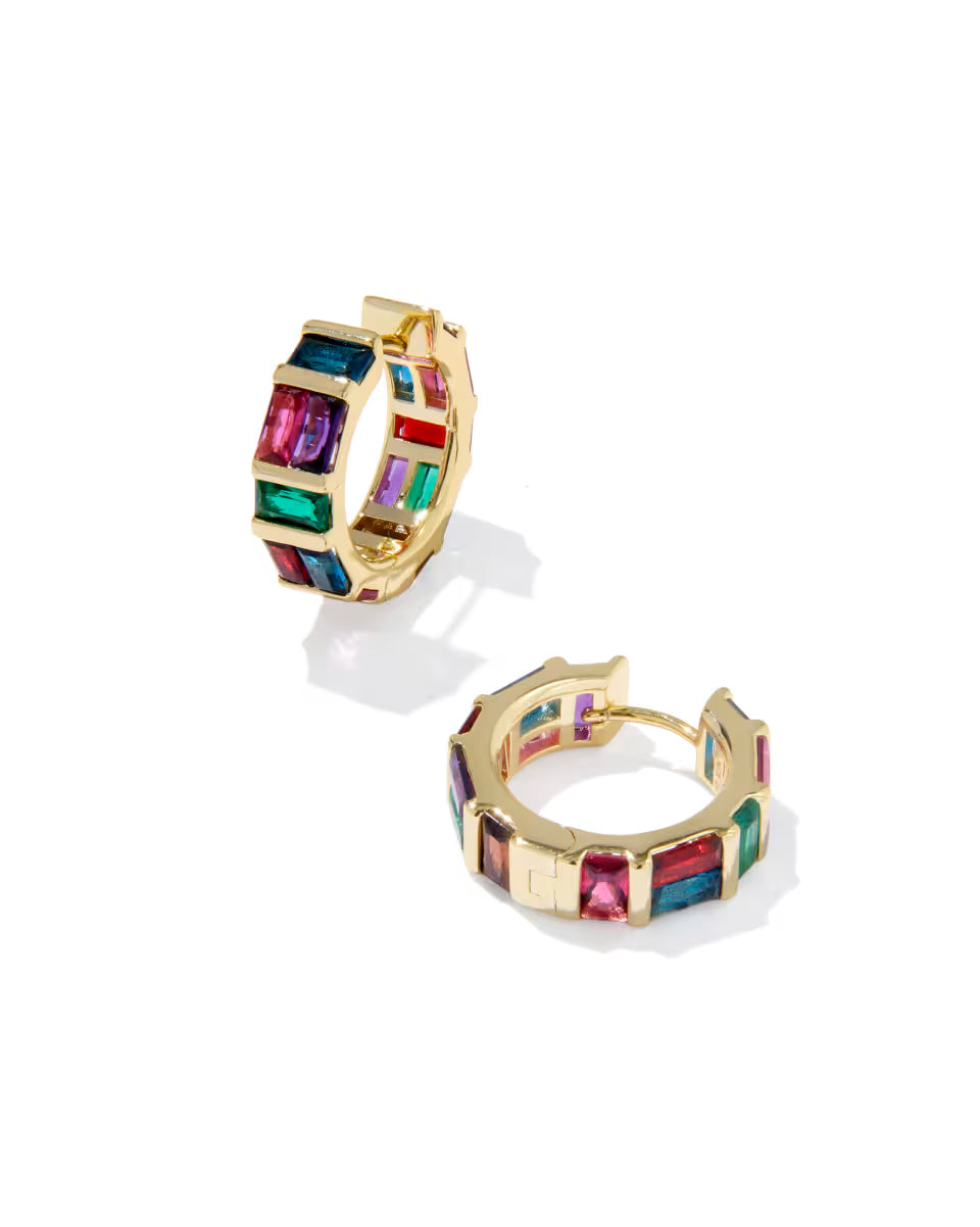 Jamie Gold Huggie Earrings