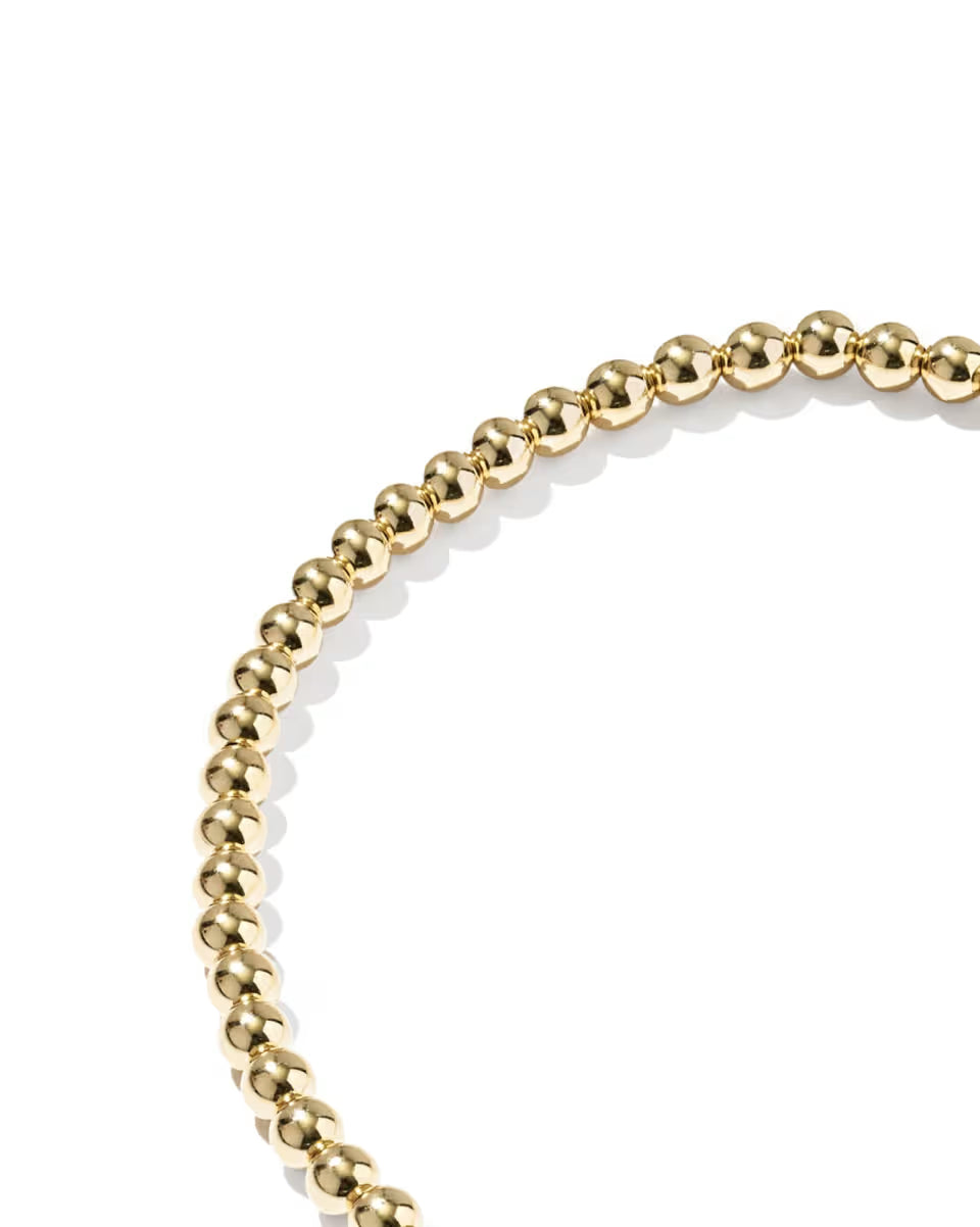 Cross 14k Gold-Filled Stretch Bracelet