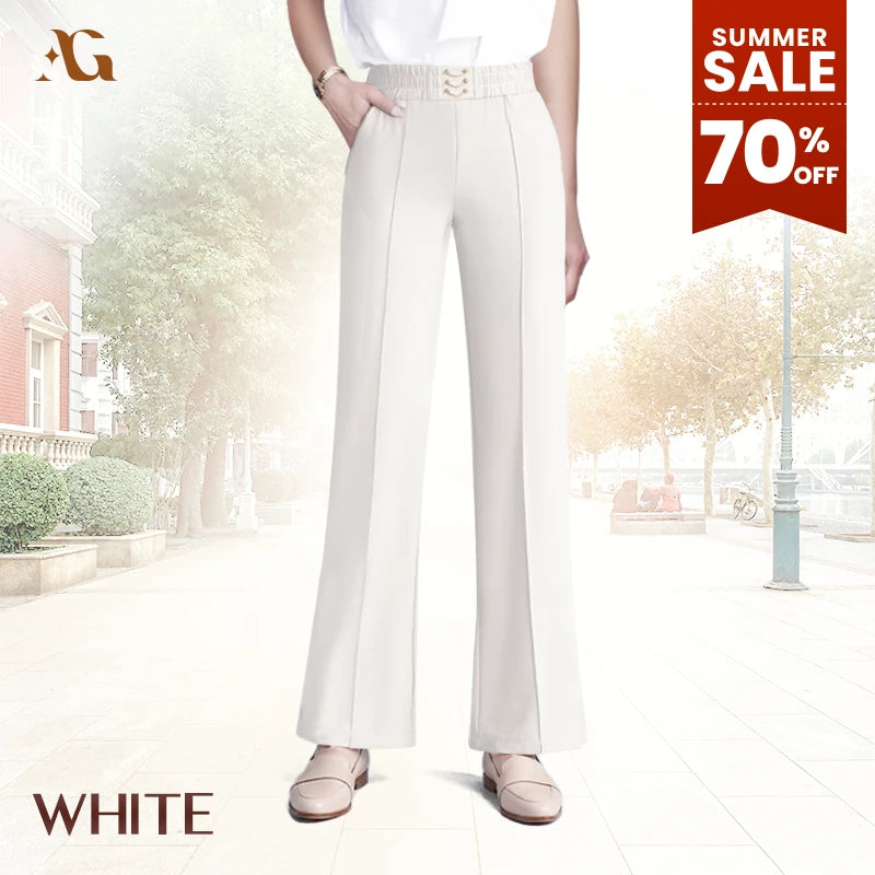 LAST DAY 70% OFF - Perfect Drape High Rise Ultra Soft Pull-On Pants