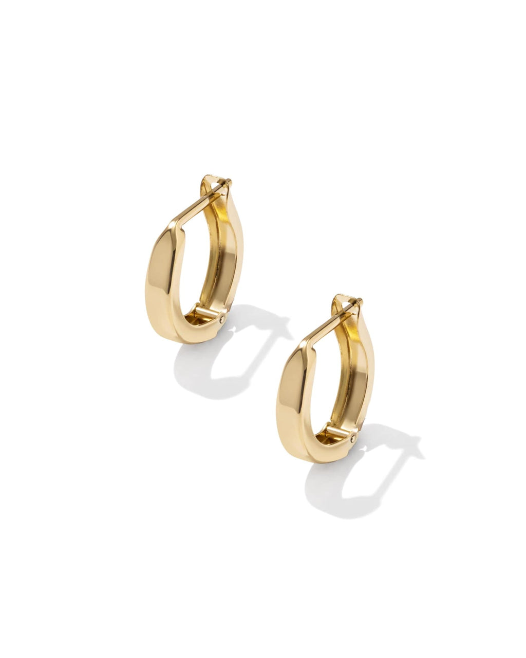 Lorena 14k Gold-Filled Small Metal Huggie Earrings